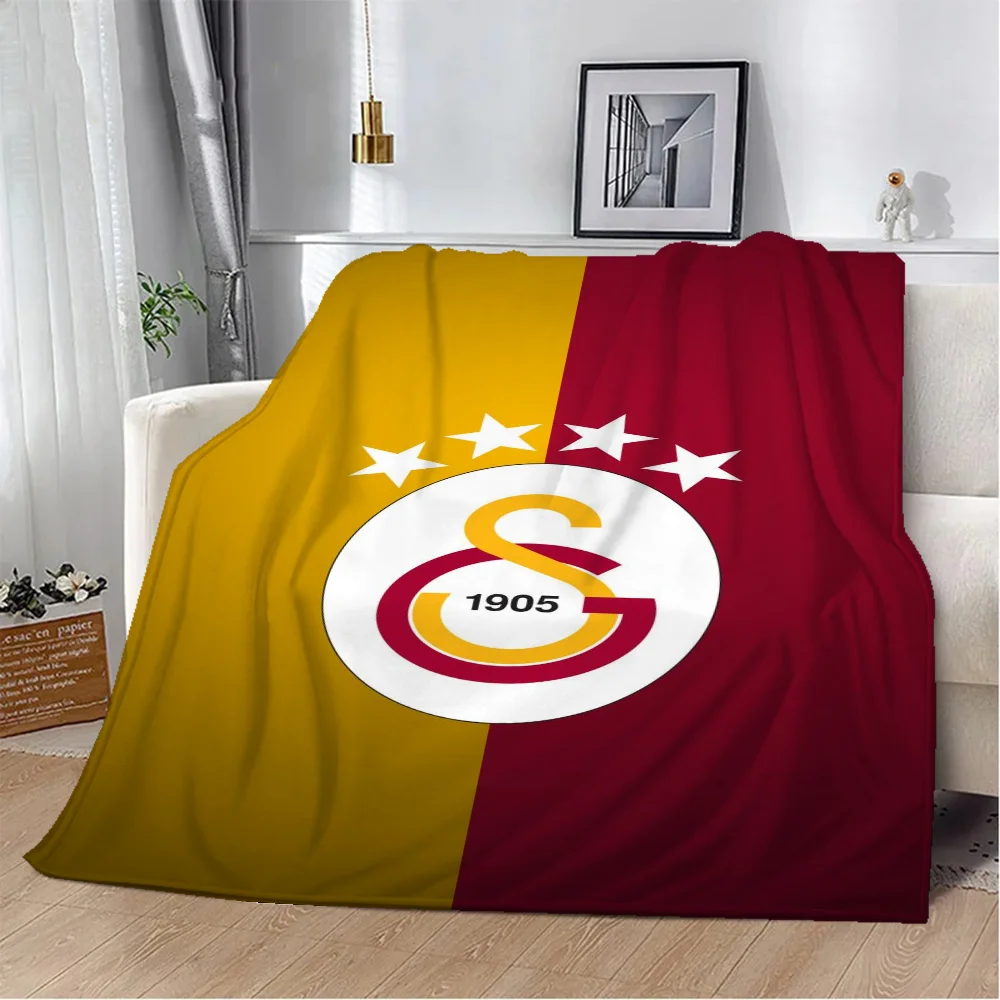 Bedroom Decoration G-Galatasaray Decorative Bed Blankets Sofa Summer Cute Throw Blanket for Living Room Bedspread the Fleece Nap