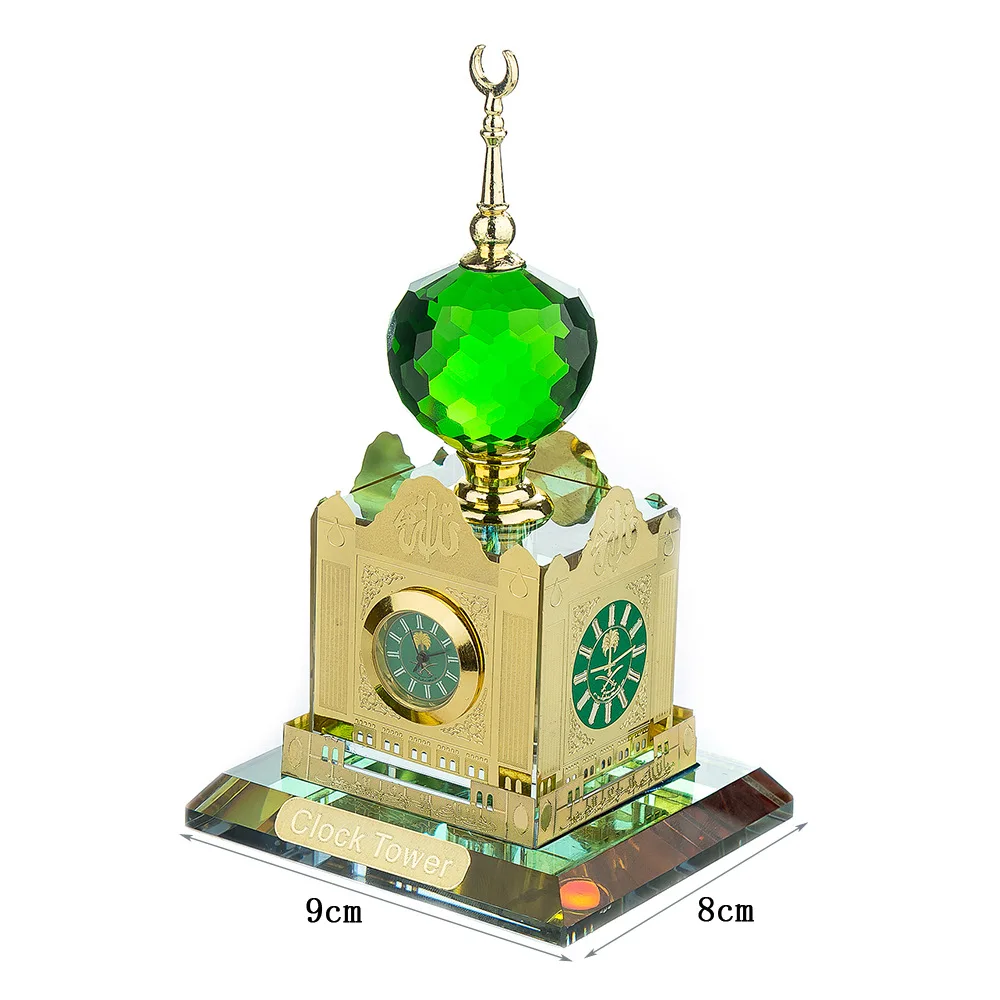 Light Luxury Perfume Four-Sided Clock Resin Ornament, Retro Style Desktop Timing Decoration, Hot-Selling Cross-Border Gift