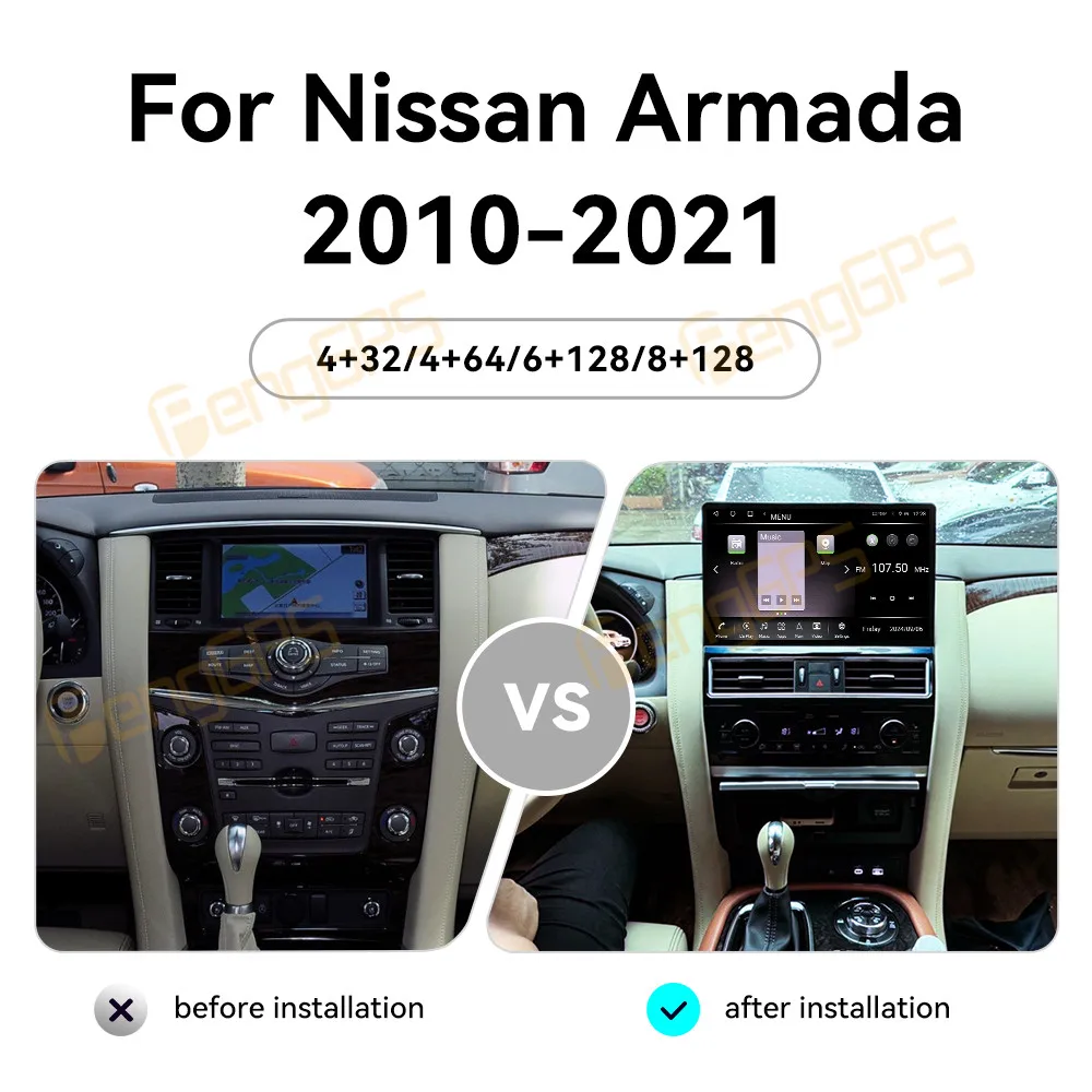 

16.9 Inch Android 13 CarPlay Car Radio For Nissan Amanda 2010-2021 Touch Screen Multimedia Player GPS Navigation Head Unit DSP