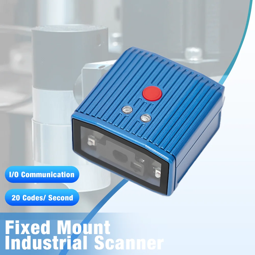 

Новый промышленный сканер штрих-кода EP2800 с фиксированным креплением, связь Ethernet/RS232, ввода-вывода, 60 кадров в секунду, 20 кодов/скорость Ss, протокол Modbus