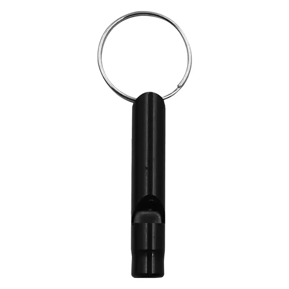 4.6cm Metal Whistle Pendant With Keychain Keyring For Outdoor Survival Emergency Mini Size Whistles I9Y6