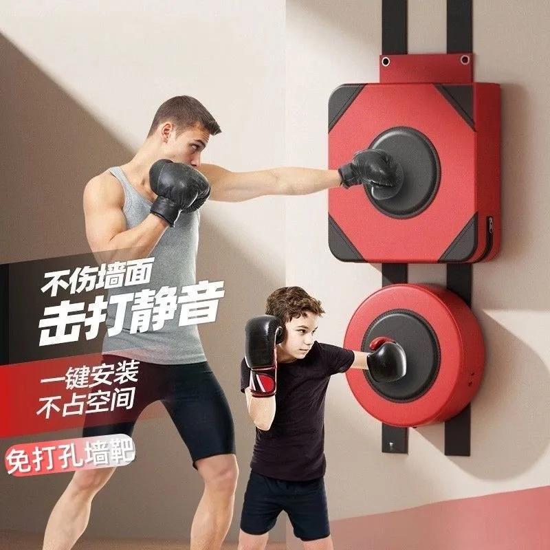 Wall target boxing thickened boxing trainer punching wall sandbag adult trainer children thickened equipment
