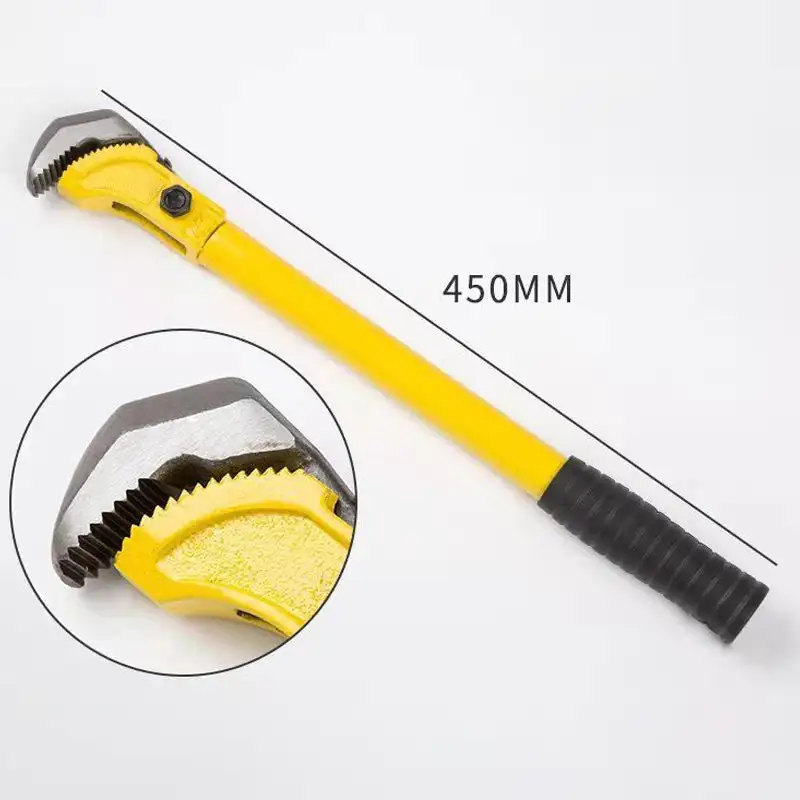 Adjustable Pipe Wrench Quick Multifunction Spanner Power Grip Pipe Wrench Reinforcing bar Rebar Plier