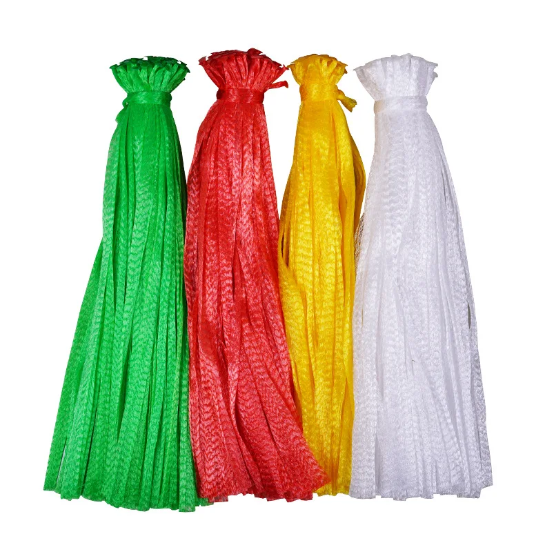 2025 توريد المصنع المباشر كيس شبكي أنبوبي محبوك من البولي ايثيلين لتغليف البطاطس والبرتقال والفواكه لفة شبكات بلاستيكية متينة