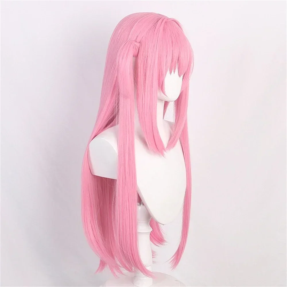 Gotō Hitori Bocchi The Rock Cosplay Pruik Schattig Cool Girl Roze Lange Rechte Synthetische Pruik Anime Comic Con Coser Prinses Pruik