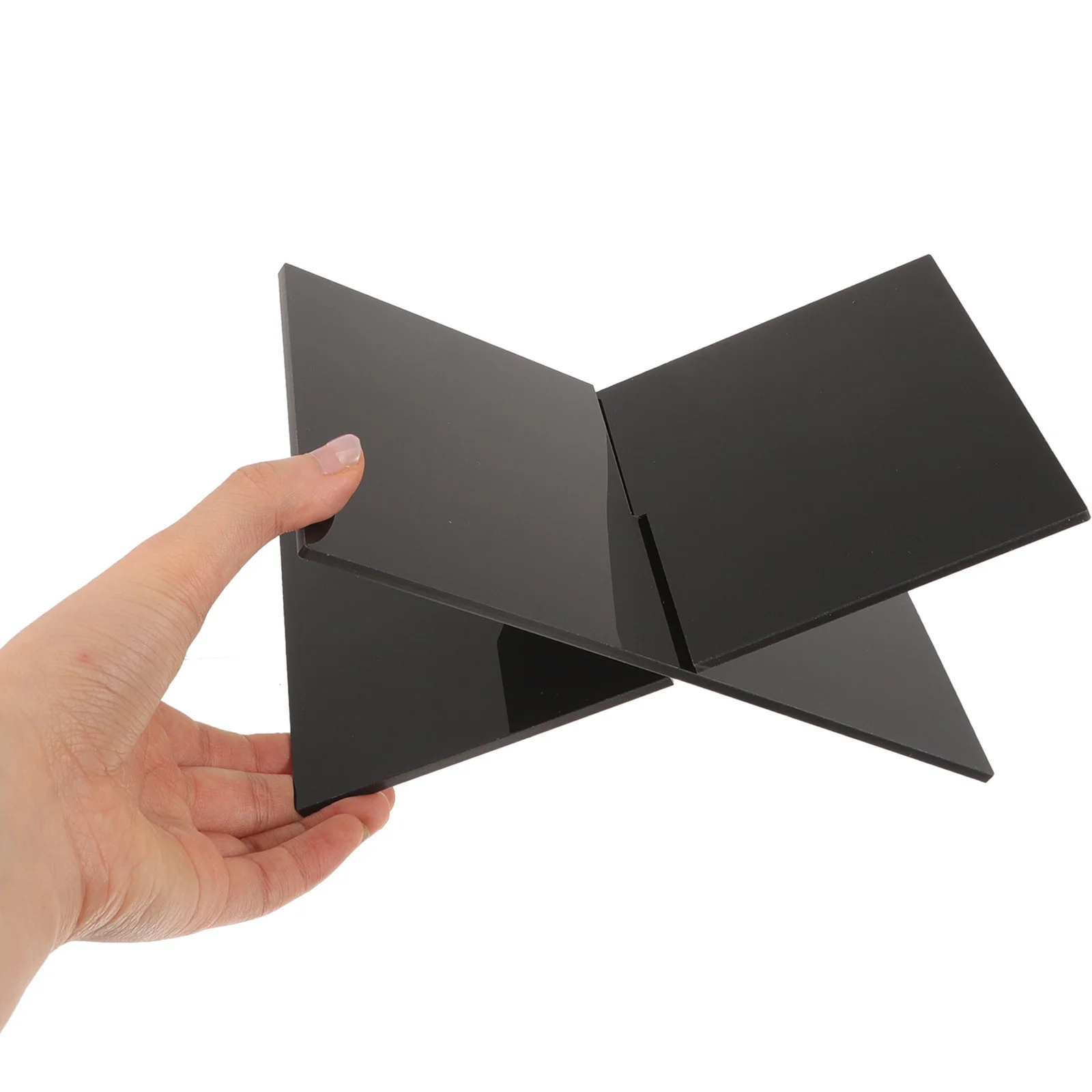 Soporte de lectura acrílico desmontable, soporte de libros multifuncional compacto para libros de la Biblia, partituras musicales, uso en el hogar y la Oficina