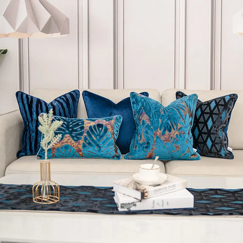 European-style Luxurious Sample Room Living Room Throw Pillows Modern Sofa Cushions Bed Cushions Pillowcases waist Pillows