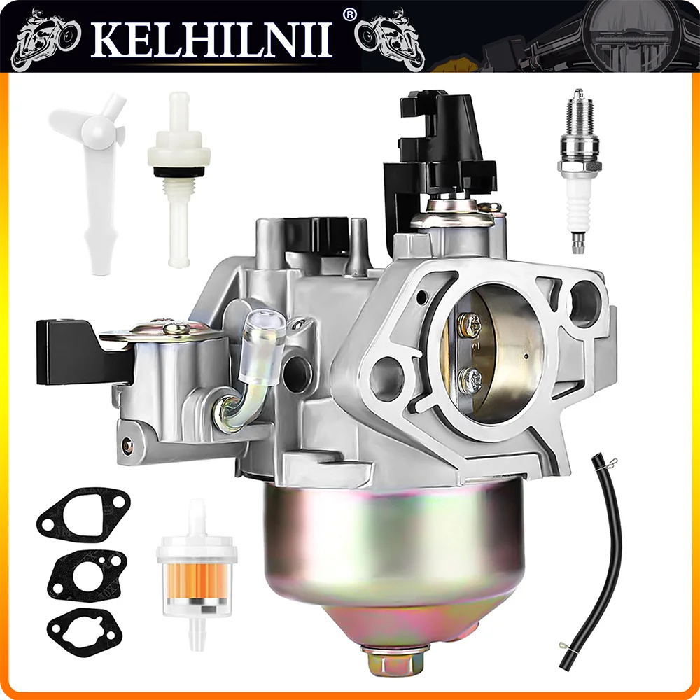 GX390 Carburetor for Honda GX340 13 HP 13HP 11HP GX 390 Engine Replace 16100-ZF6-V01 with Fuel Filter Gasket