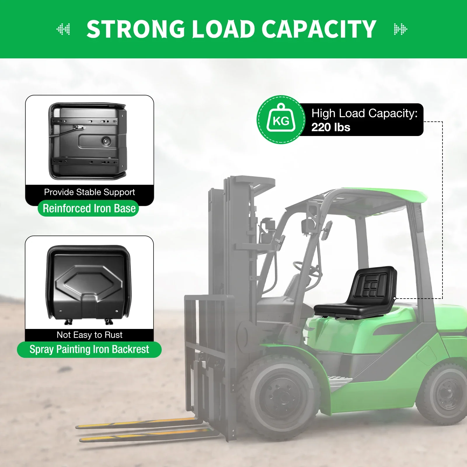 

Сиденье трактора, винтажное автомобильное подпружиненное регулируемое сиденье трактора, подвесное сиденье, косилка, самосвал, экскаватор, регулируемый роликовый погрузчик