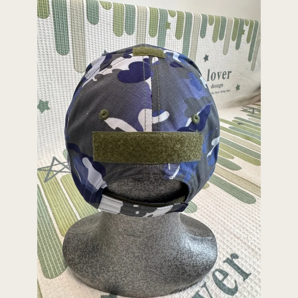 Outdoor Tactical Australian Air Force Camouflage Baseball Cap Adjustable Military Style with Hook and Loop Patch Panel