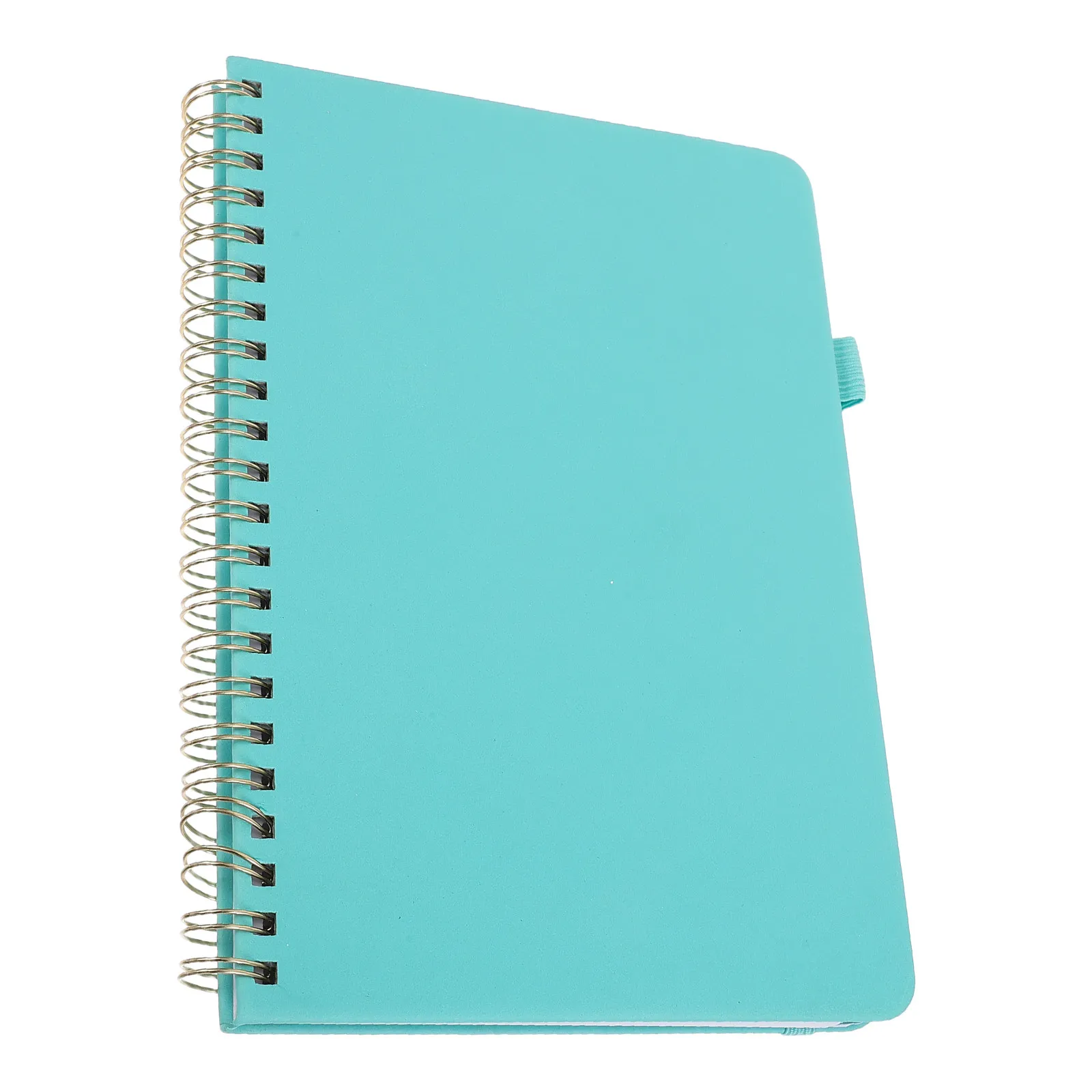Address Phone Book with Alphabet Tabs Cyan Hardcover Spiral Notebook B6 Thick Pages Tear-Resistant Cover for Home Office Travel