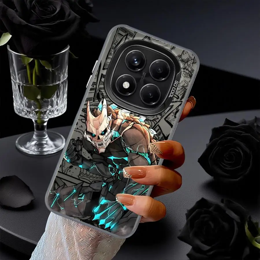 Custodia morbida per Xiaomi Redmi Note 12 13 14 Pro Plus 11s 10s 10 11 Pro Kaiju No.8 Monster Form