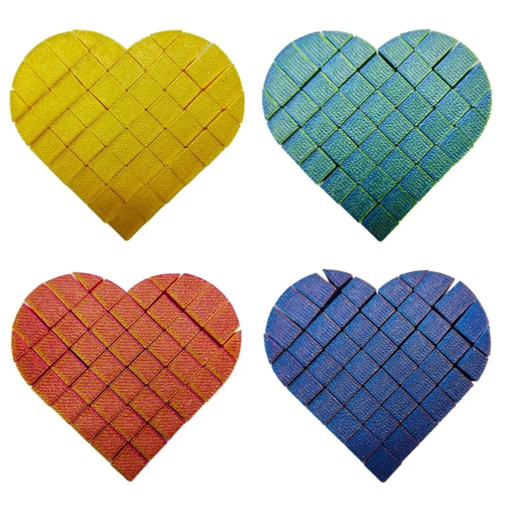

Fractal 3D Printed Pixel Heart Gifts AntiAnxiety Creativity Heart Fidget Toys Funny Relaxation Heart Shape Sensory Toys