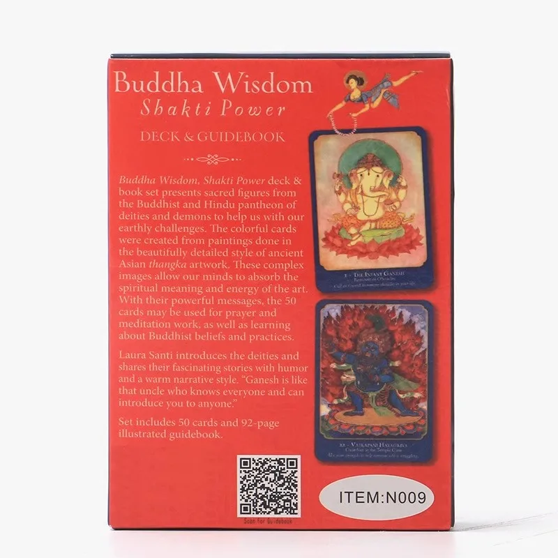 Buddha Wisdom Shakti Power Oracle Tarot Card Party Game Board Card Games