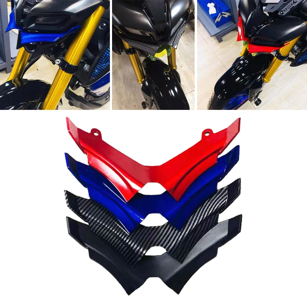 

For Yamaha MT15 MT-15 Motorcycle Winglets Front Fairing Aerodynamic Protection Cover Guard ABS MT 15 2019 2020 2021