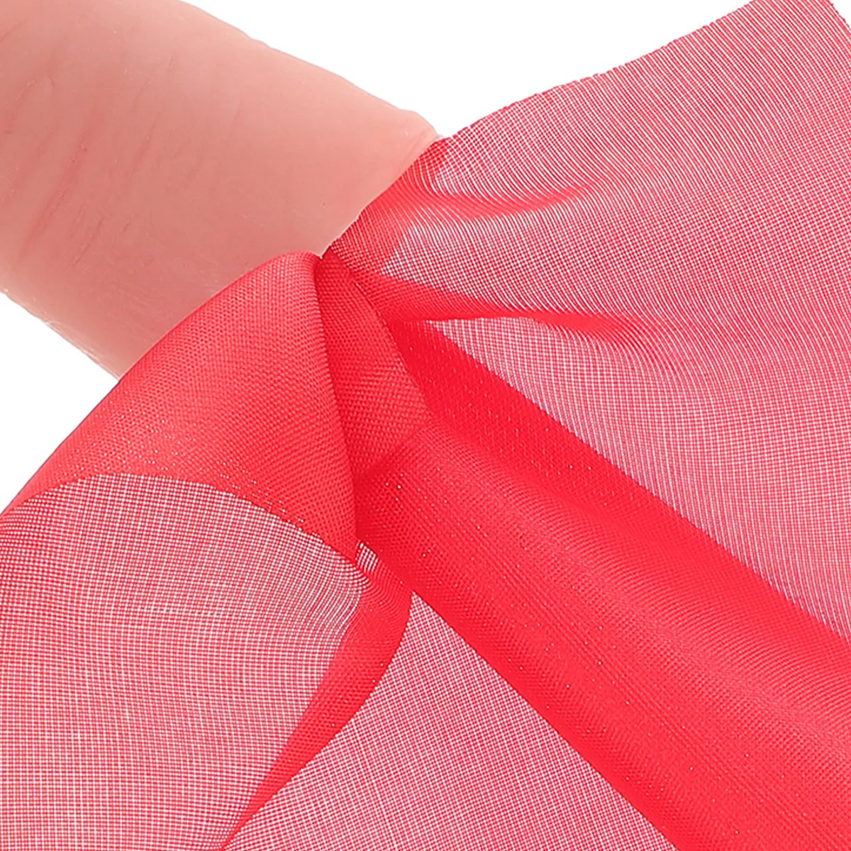 1Set Trick Prop Fake Thumb Tips Stage Show Disappearing Vanishing Silk Practice Cloth Realistic Finger Cover