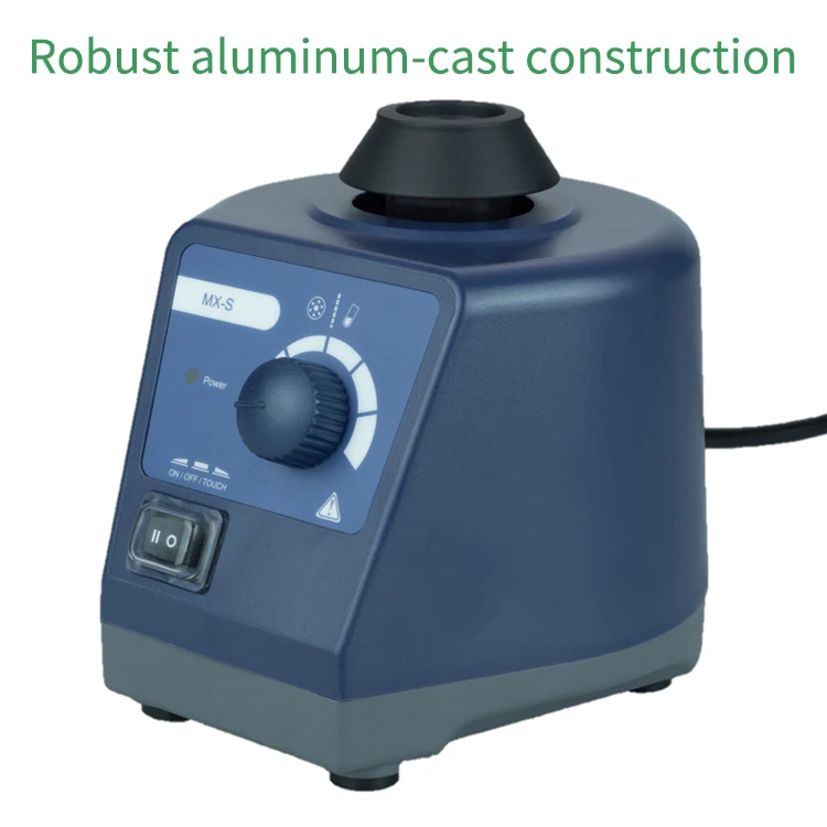 Pencampuran Cairan Laboratorium Tabung Blo Od Multi-tabung Dapat Disesuaikan 0-3000 Rpm Pengocok Kecepatan Variabel Mixer Vortex