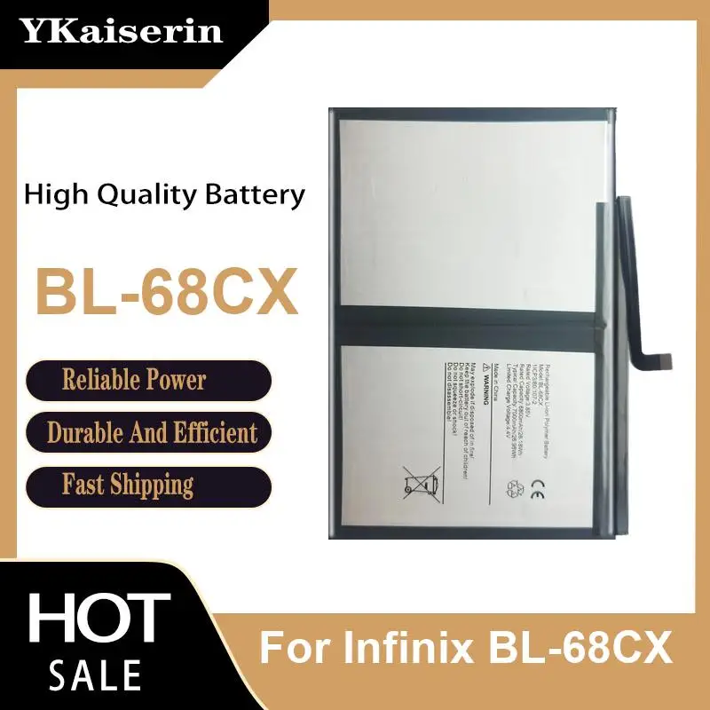 7000mAh Good Low-Temperature Performance Tablet Battery High Quality For Infinix BL-68CX