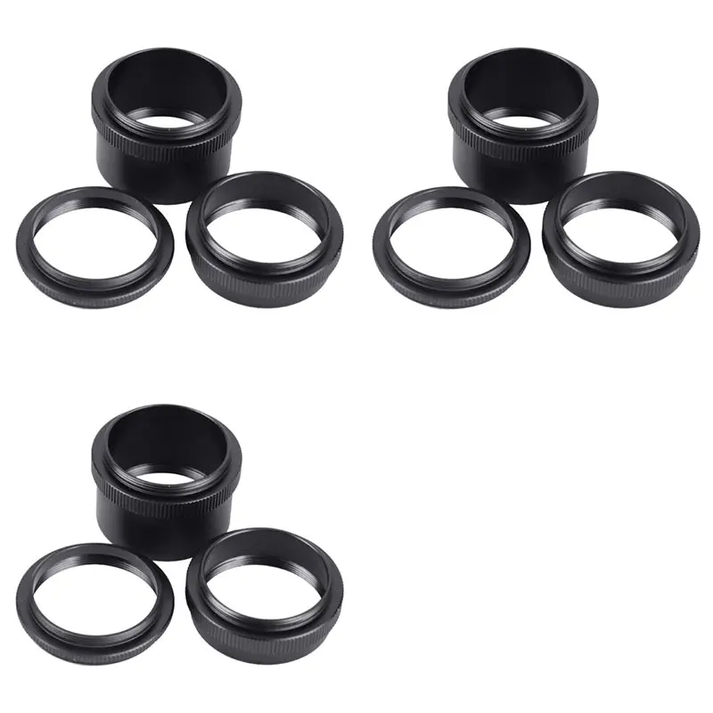 Regalo para ella, juego de 3 tubos de extensión macro de 7 mm/14 mm/28 mm para adaptador de primer plano M42, juego de anillos de tubo adaptador de lente de extensión macro