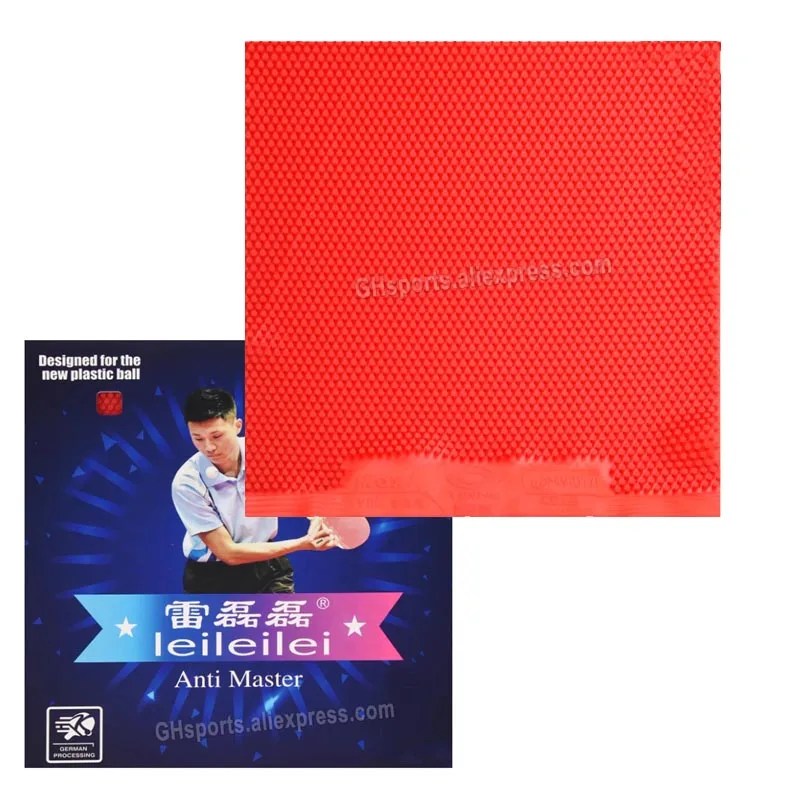 

YINHE Anit Master leileilei table tennis rubber long pimples OX no sponge Anti Master ping pong rubber defense racket rubber