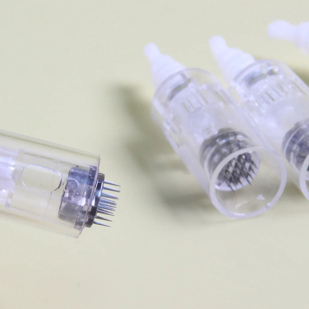 50 SZTUK 12 24 36 42 Pins DermaPen Cartridge Needles Bayonet Microneedling Zamiennik dla MTS Tattoo Beauty Pen MYM M5 M7 E30
