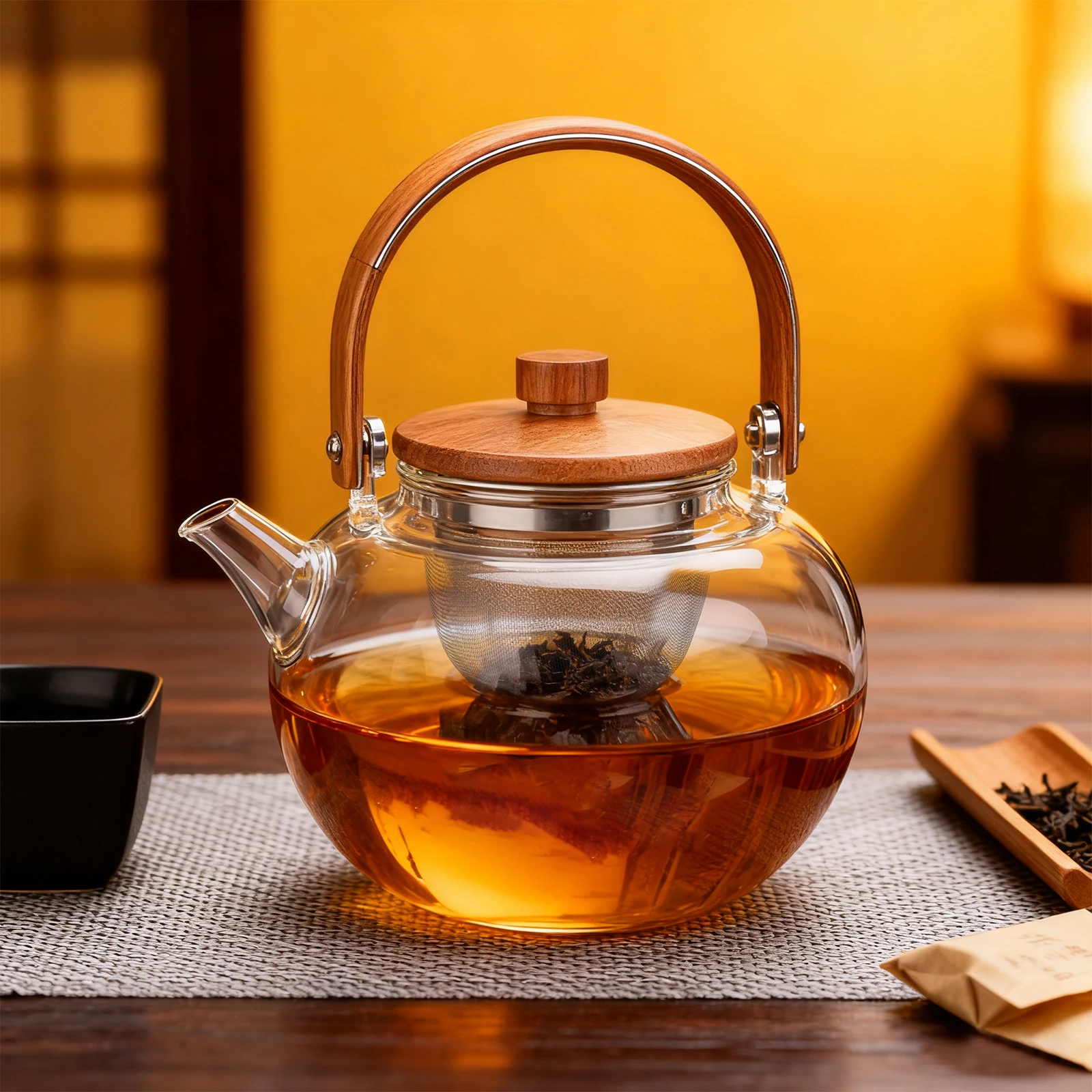 

Stainless Steel Tea Filter Mesh Replaceable Infuser for Teapot Tea Accessories