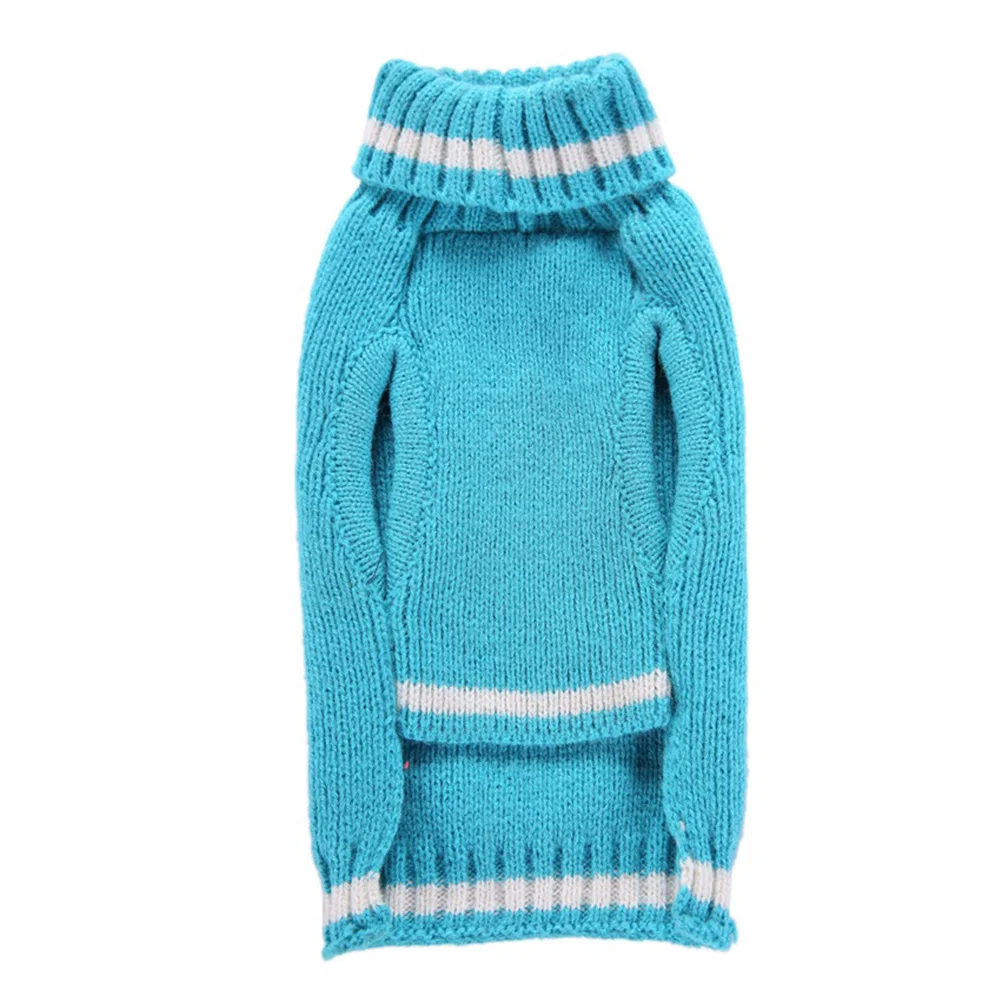 

1Pcs Snowman Dog Sweater Blue Warm Christmas Pet Clothes Soft Acrylic Fabric Size Xxs Outdoor Pet Sweater Dog Clothes