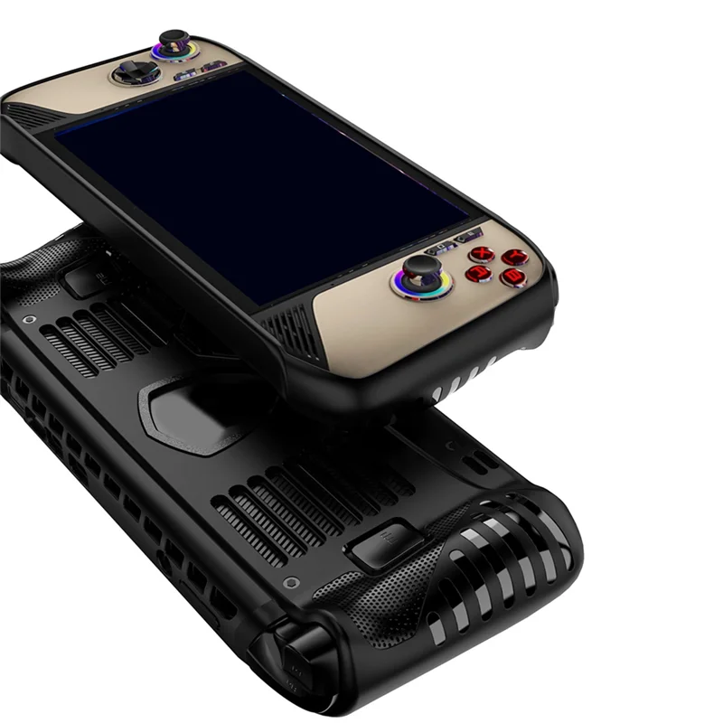 A97I-For MSI Claw 8 AI+ Handheld Game Console Protective Case Soft TPU Cover With Kickstand Anti-Scratch Features
