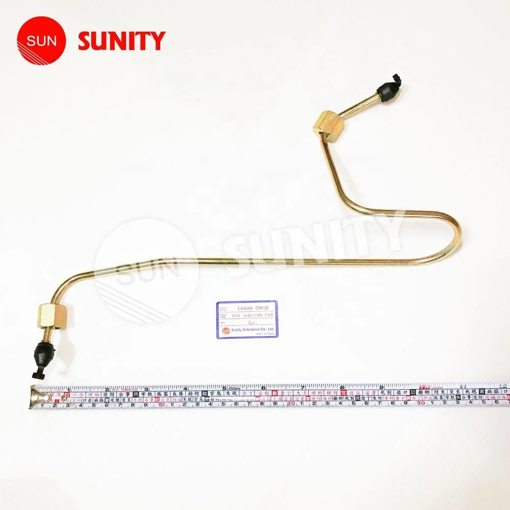 TAIWAN SUNITY Excellent Quality INJECTION PIPE ASSY OEM 148688-59820 For Yanmar FUEL INJECTION PIPE Marine Diesel Engine Parts