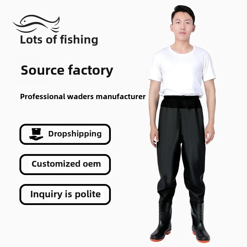 Waterproof Chest Waders with Shoes Boots Pants Wader Set Thickened Apparel Men Women Clothes Jerseys Waters