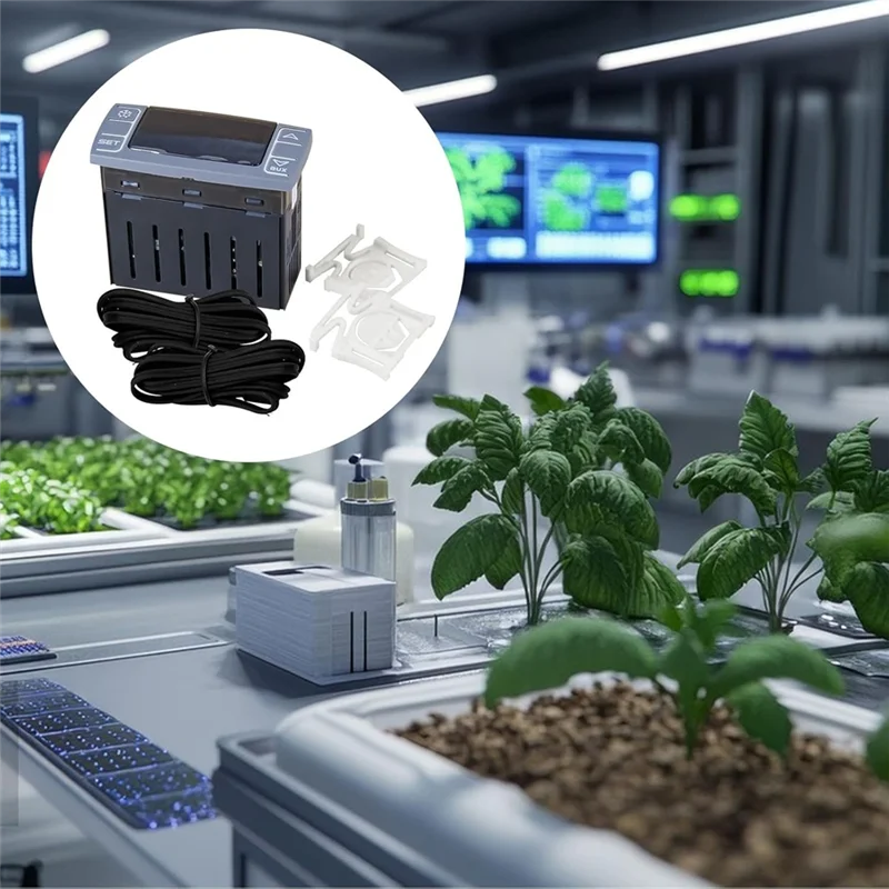 

FFYY-регулятор температуры для морозильной камеры 120 В, 50-60 Гц, с программируемым регулятором температуры, датчиком температуры