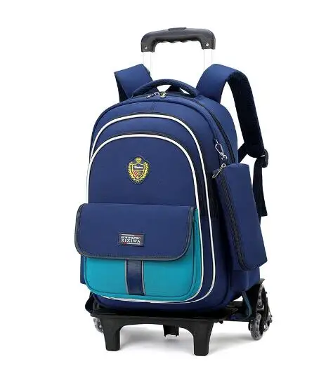 School Rolling Backpack for Girls  Elementary School Bag on wheels Wheeled Backpack with Wheels Girls Bookbag School Trolley Bag