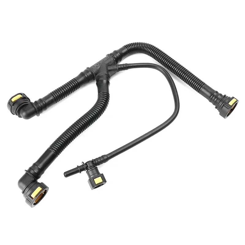 Car Ventilation Exhaust Pipe Engine Crankcase Breather Tube Waste Gas Vent Pipes Fit for Peugeot 206 207 307 308 408