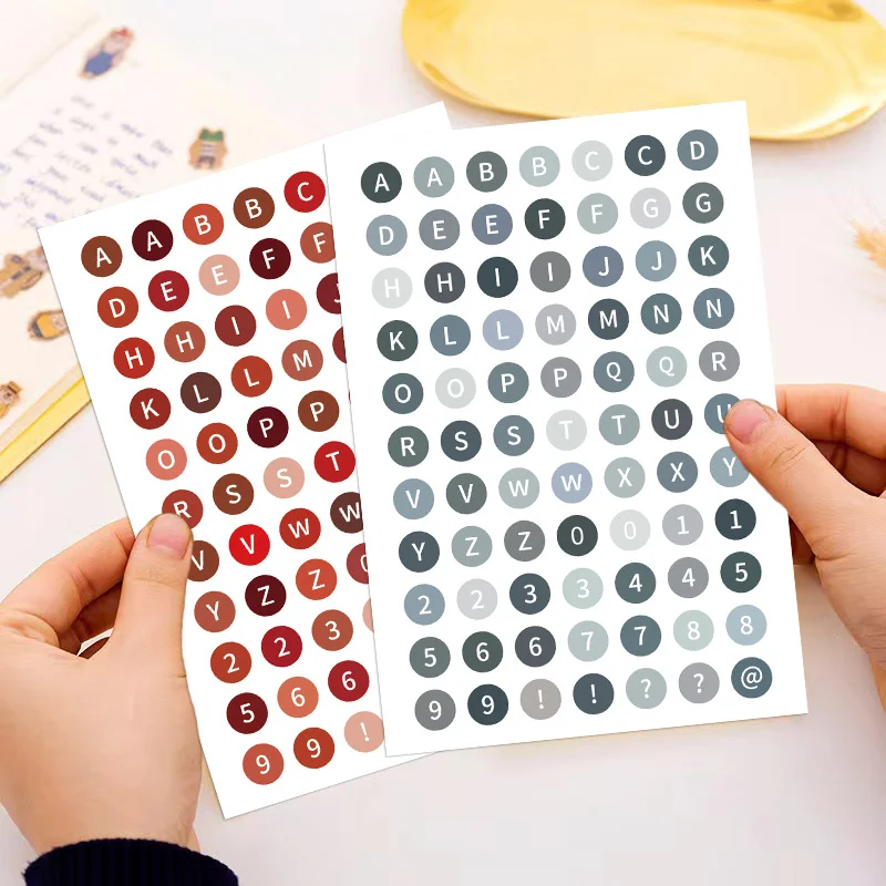 8 قطع شخصية الرقمية متعة كليب الفن متعة الكتابة على الجدران ملصقات لعبة DIY دليل الأمتعة دراجة نارية محمول الأمتعة ملصقات #5