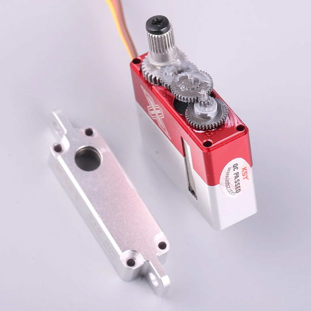 KST X10 MINI Metal Gear Servo Fixed Wing High Pressure and High Torque Aircraft Model Steering Gear X10-710 Digital Servo