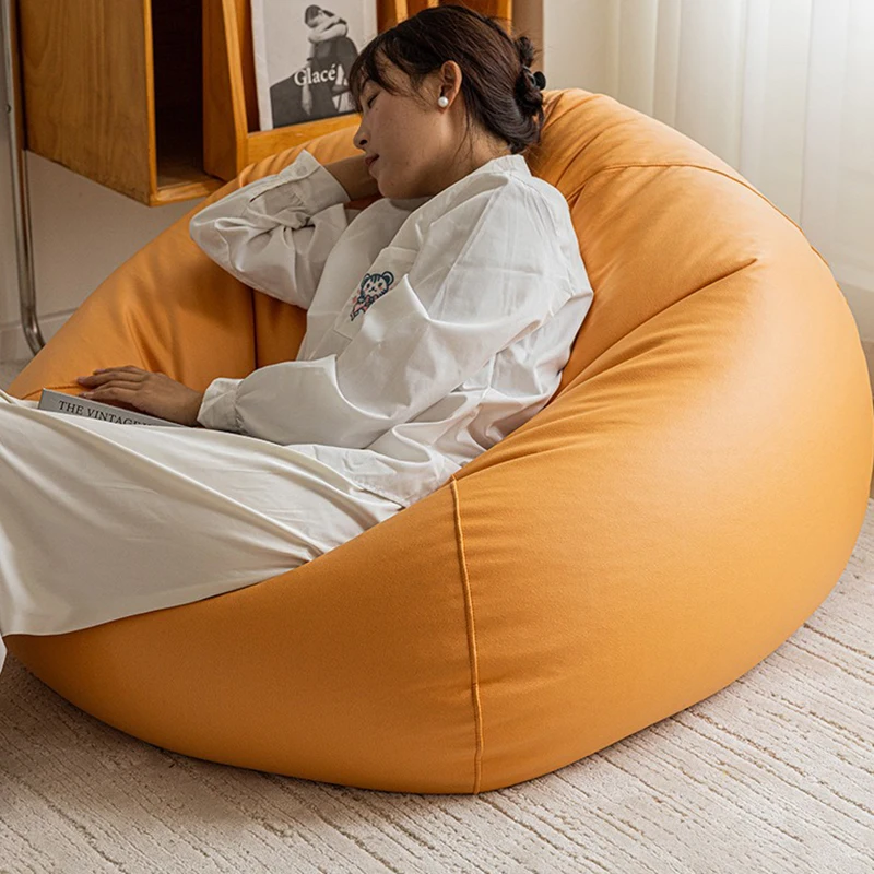 Single Sofa Living Room Nordic Lazy Sofa Relaxing Fabric Sofas for Girls Adult Luxury Multifunction Aesthetic Room Furniture