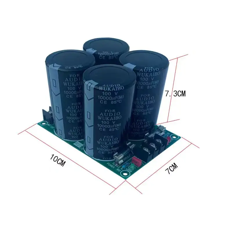 Geheugen Creatie 25a Gelijkrichter Filter Hoge Stroom 4000Uf Voor Versterker Audio Gelijkrichter Filter Power Board