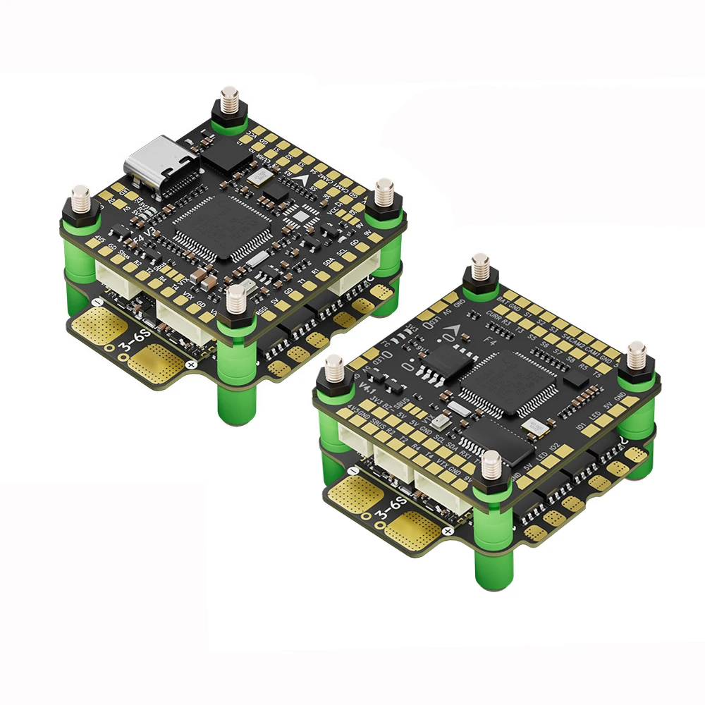 

Aocoda-RC 460 V3/V4 3-6S Stack F405 V3/V4 Контроллер полета 3060AM32 60A 4в1 ESC 30x30 мм