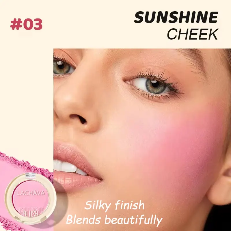 Crème de blush monochrome pour le visage, 12 documents, teinte naturelle 256, joue, éclaircir, imperméable, hydratant, contour du visage, perle, fard à joues fin