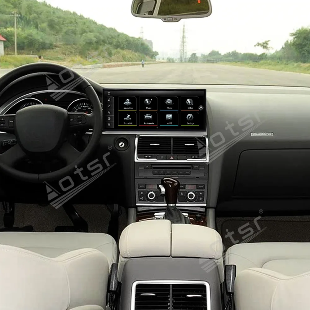 

Qualcomm 15.8 Inch Android 14 CarPlay Car Radio For Audi Q7 2005-2009 HD Touch Screen Multimedia Player Head Unit GPS Navigatio
