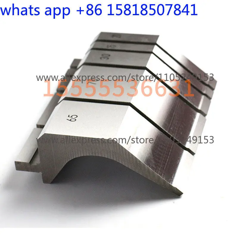 Numerical control bending machine die upper and lower sharp knife arc door frame bending forming