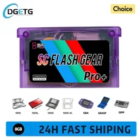 DGETG SCFW V1.5 Flash GBA carrito 1000 + juego Retro RTC 1M Flash NES V1.5 para GBA GBC GB NES Compatible DS con tarjeta TF 8G