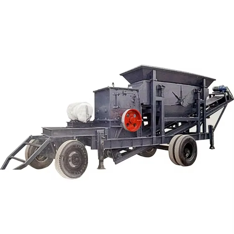 Large Capacity Mining Quarry Stone Crushing Machine Price Portable Stone Crushing Plant Mobile Rock Crusher for Mine Crushing