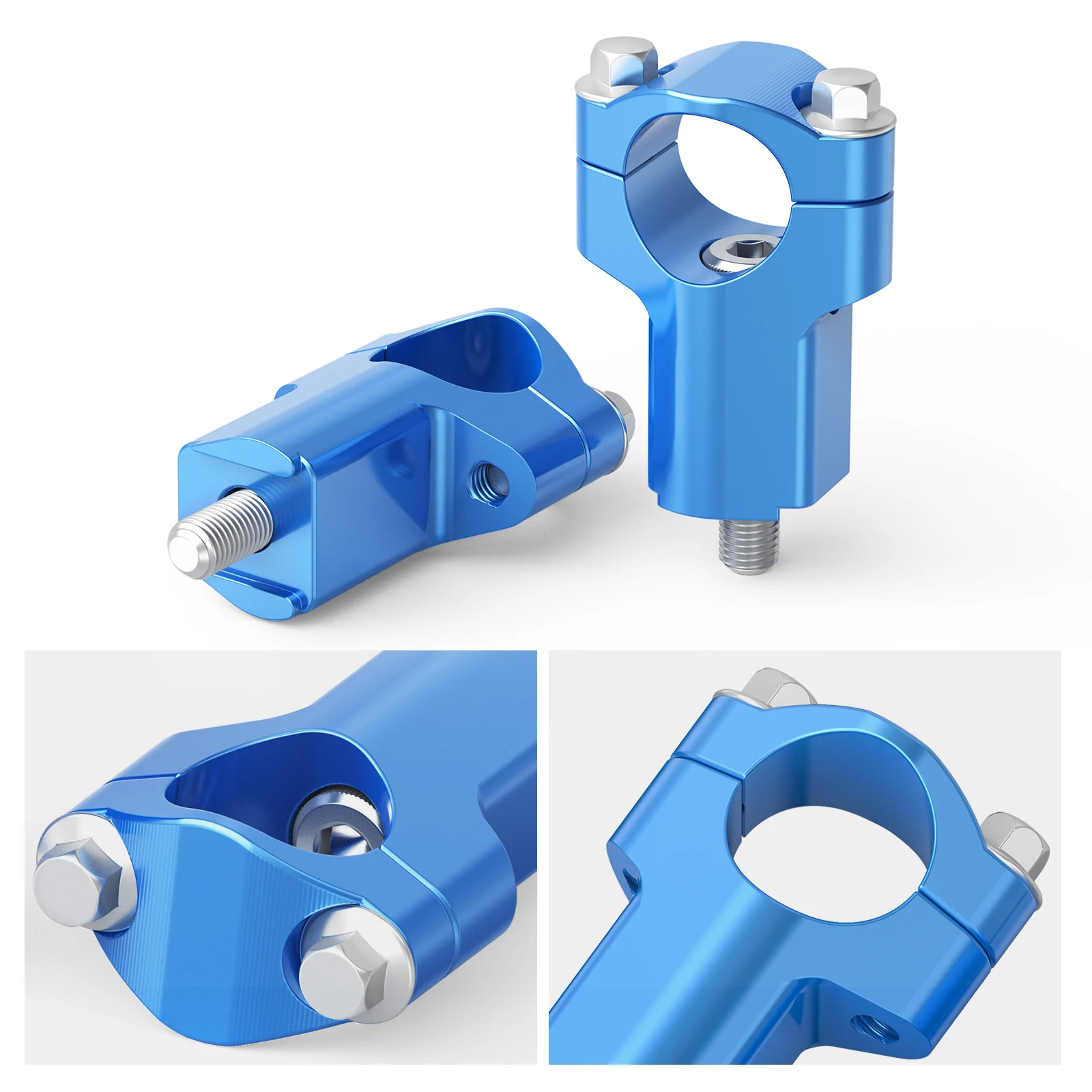 For Husqvarna TE 300 TE 250 FE 250 FE 350 FE 450 501 2016-2023 52mm Handlebar Riser Clamp For KTM EXC 300 For GasGas EC 300
