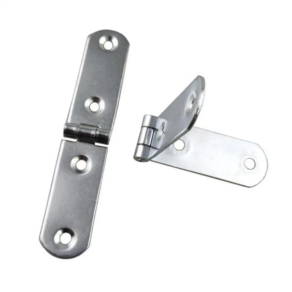 Cabinet Hinge 180-degree Foldable Flap Hinges for Cabinet Furniture Set of 8 Smooth Screw-on Hinges Corrosion Resistant Hardware