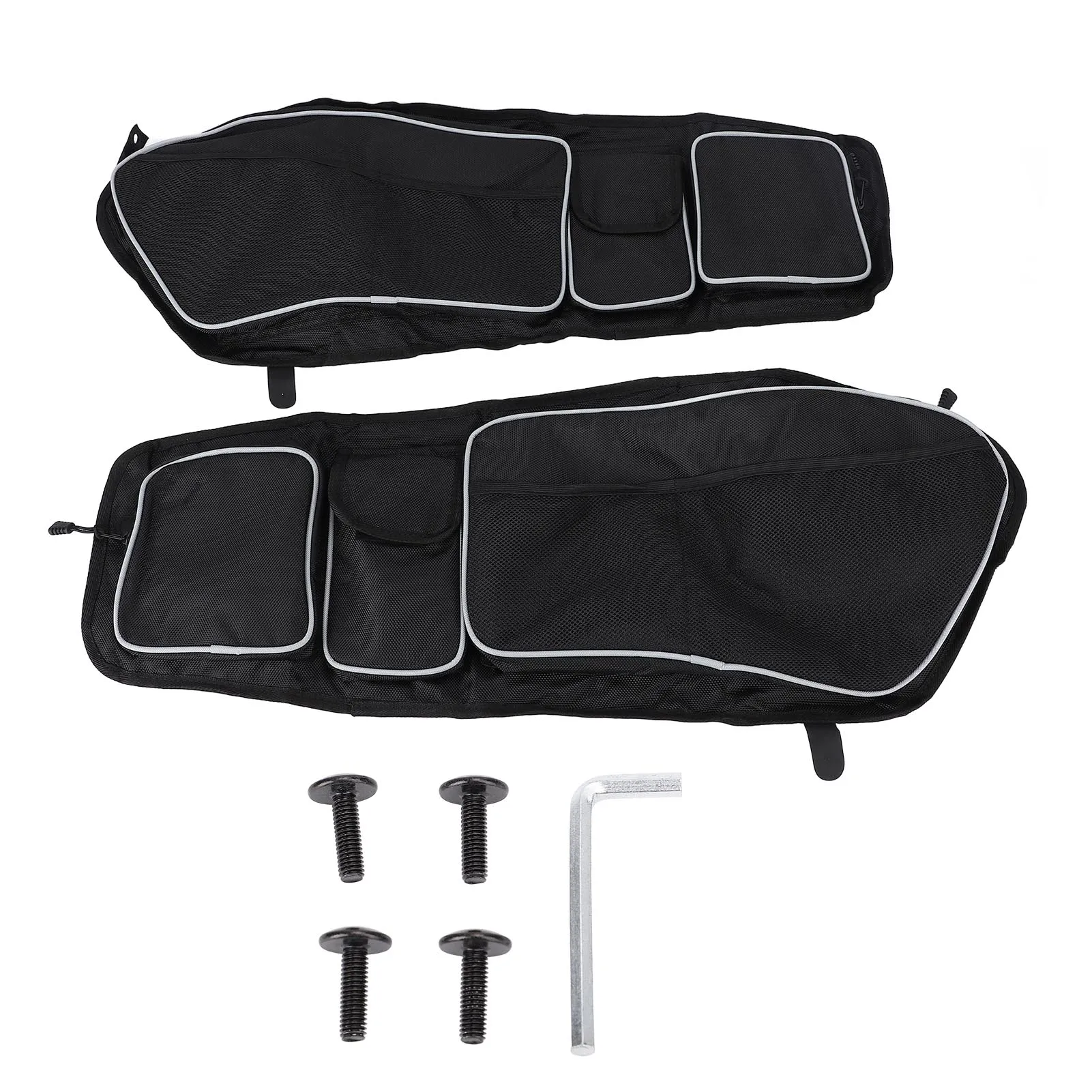 

2Pcs Motorcycles Front Door Bags Side Door Tool Bags For Polaris RZR PRO XP PRO XP 4 RZR PRO R PRO R 4 Turbo R Turbo R 4 2020-24