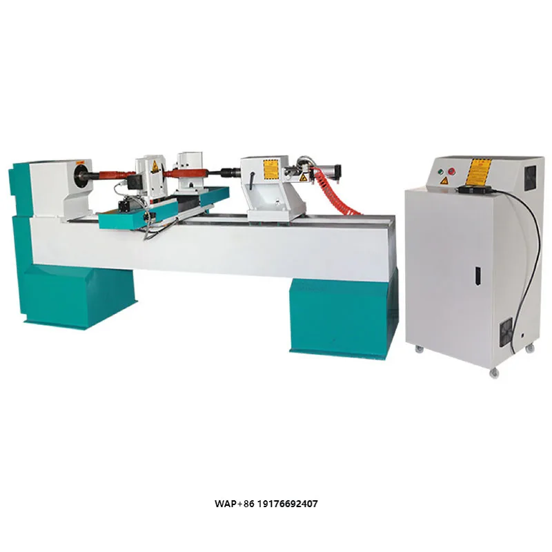 China Cnc Automatic Engraving Carving Multi Functions Wood Copying Lathe Turning Milling Machine
