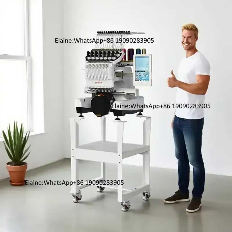 MYSEW MFS1500 Industrial Single Head Multi-needle Automatic High Speed Digital High Speed Embroidery and Sewing Machine Price
