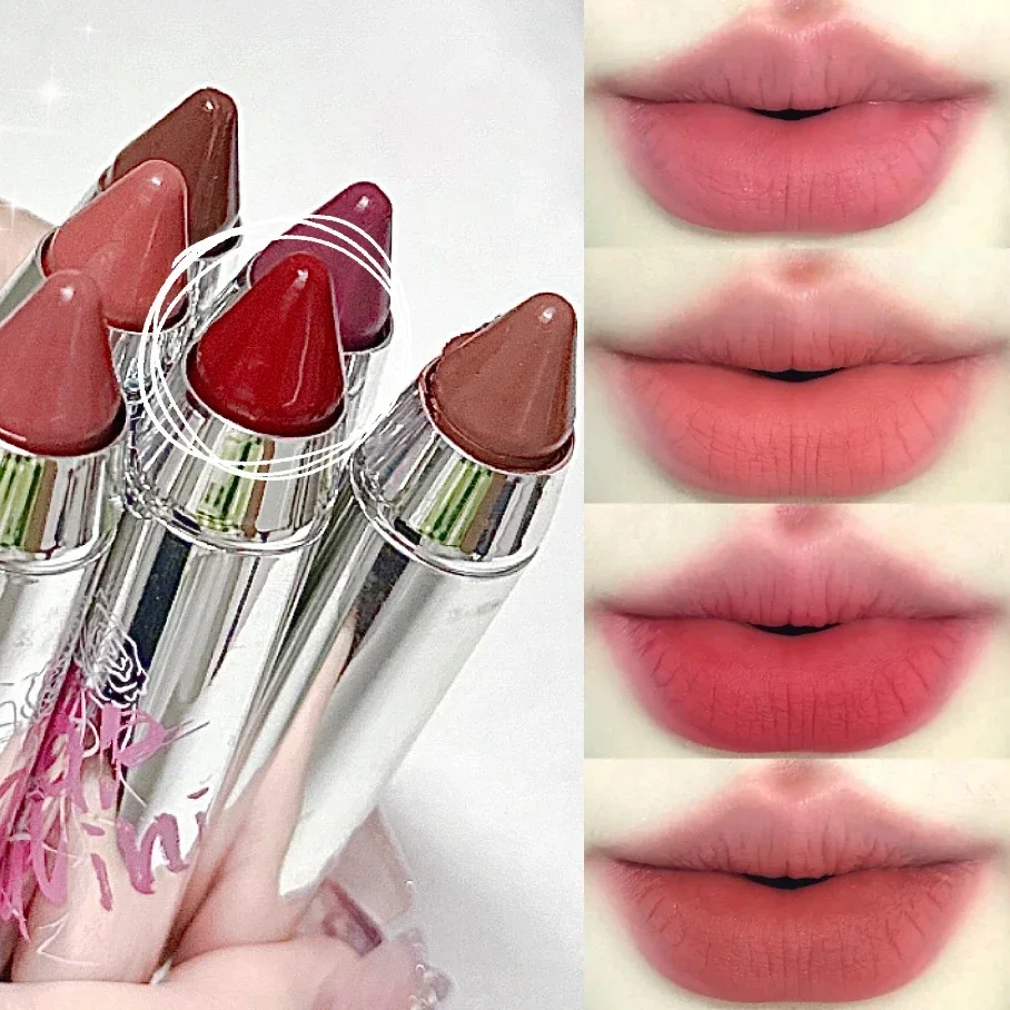 Waterproof Mirror Solid Lipliner Pencil Sexy Nude Brown Red Contour Tint Lipstick Lasting Non-stick Cup Lip Liner Lips Makeup