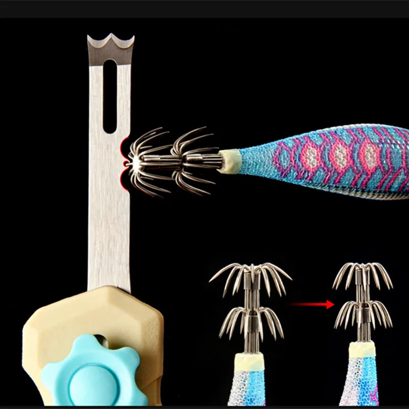 1Pc Stainless Steel Squid Knife Squid Spike Squid Nerve Cord Cut Squid Hook Correction Squid Tool Webfoot Octopus Cuttlefish